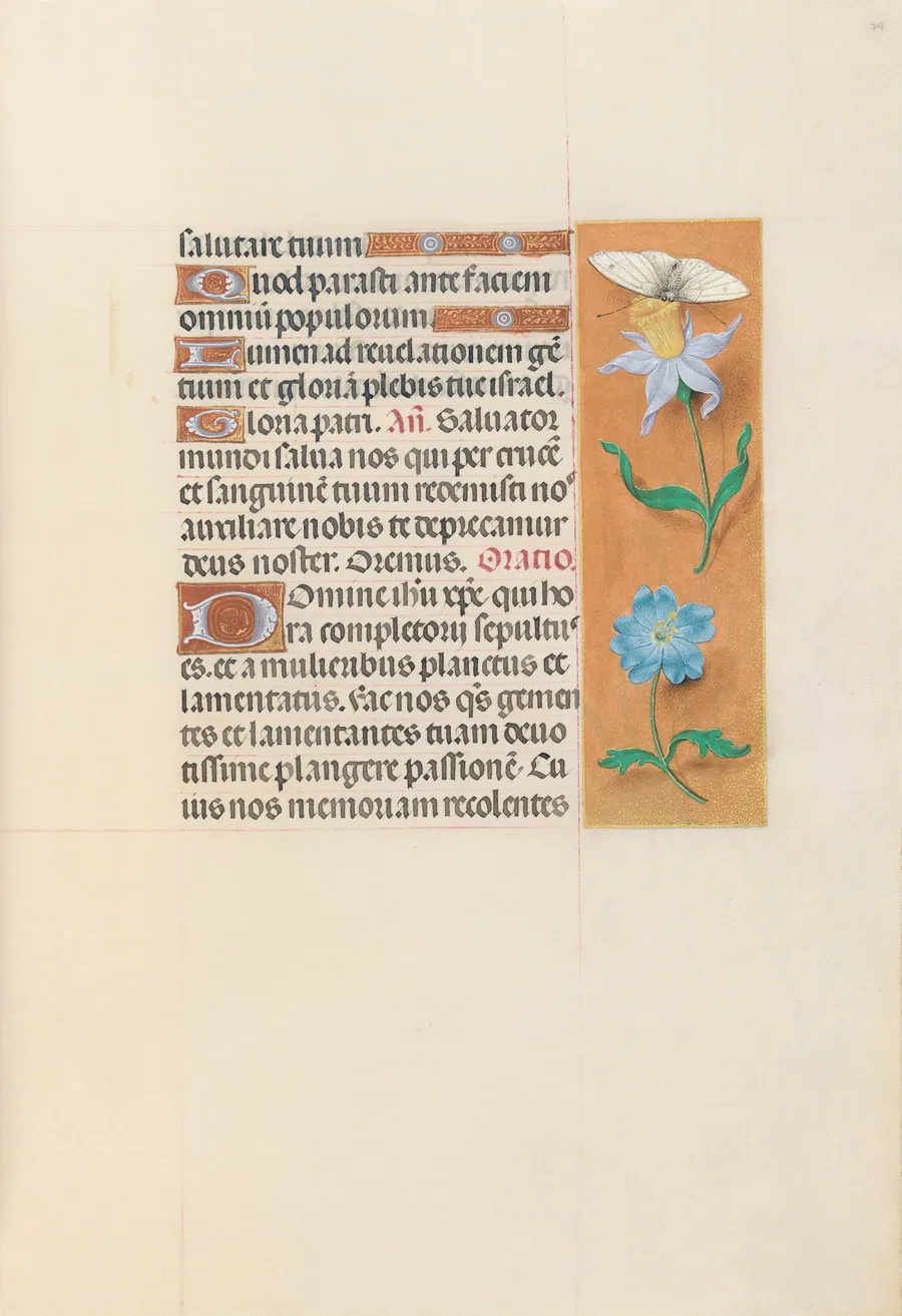 Hours of Queen Isabella the Catholic, Queen of Spain:  Fol. 79r by Master of the First Prayerbook of Maximillian