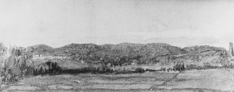 Three Views, No. 2: View near Oswego, New York by John William Hill