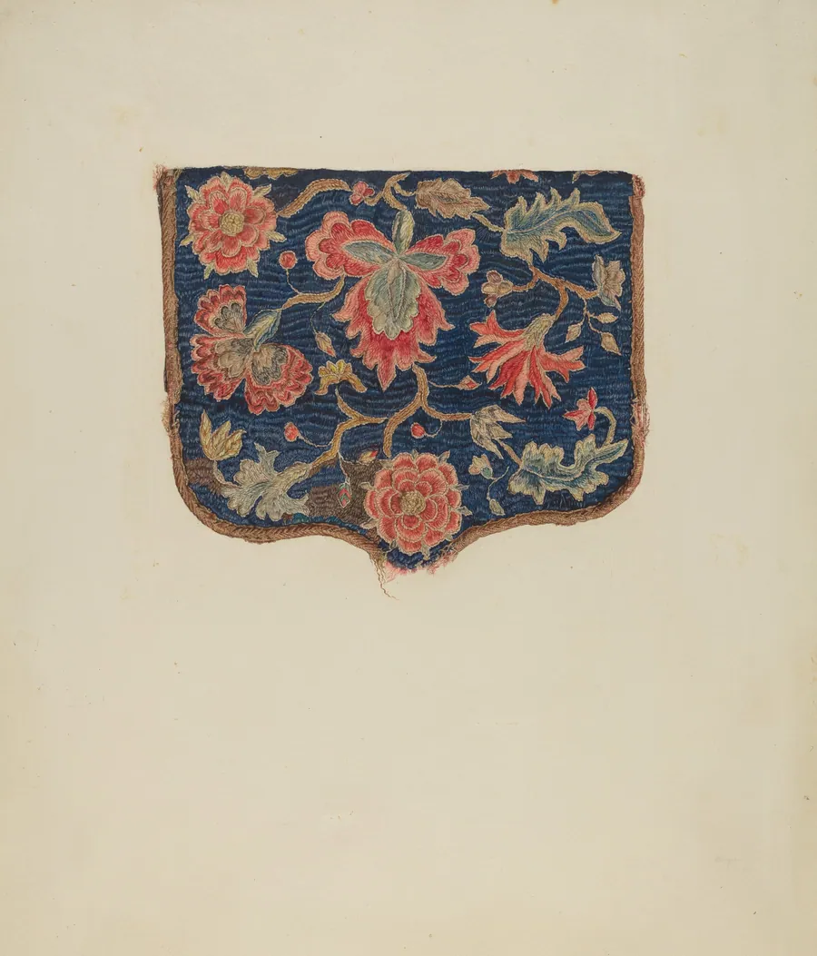 Crewel Purse by Eleanor Alexander