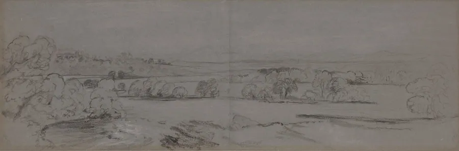 A View near Lowther by Peter De Wint