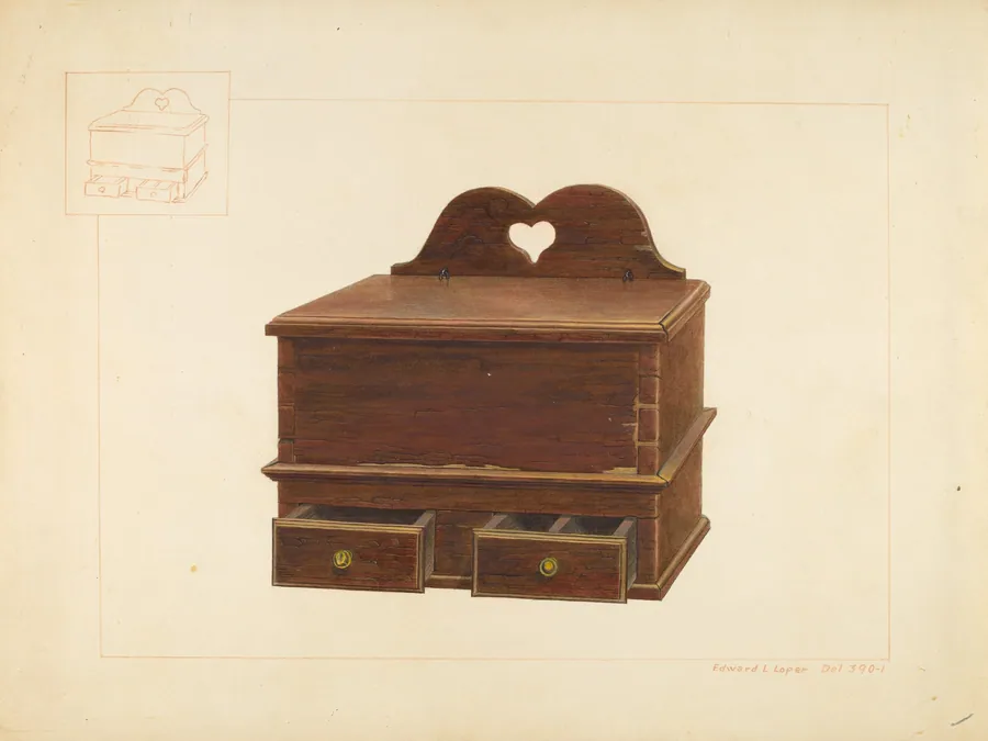 Cabinet Spice Box by Edward L. Loper