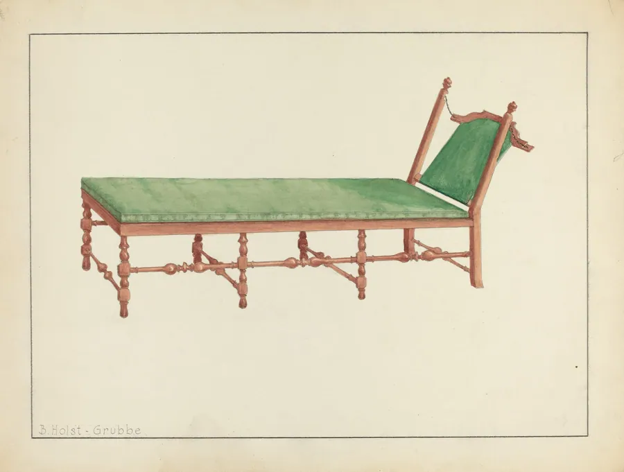Day Bed by B. Holst-Grubbe
