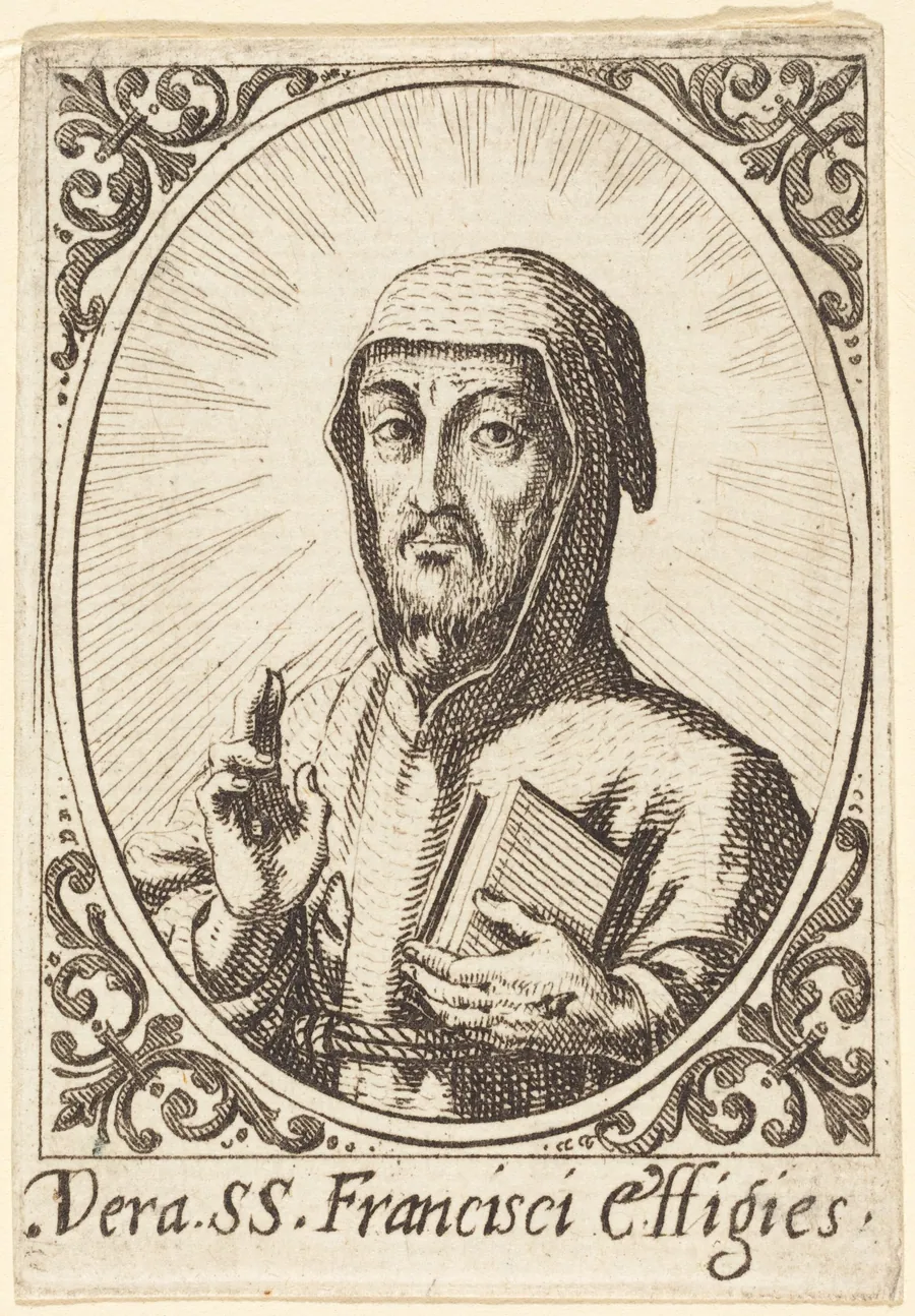 The True Effigy of Saint Francis by Jacques Callot