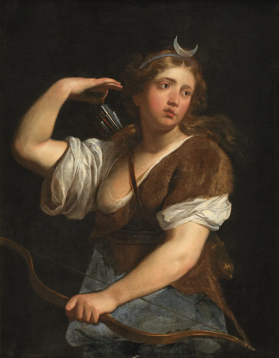 Diana på jagten by Michele Desubleo