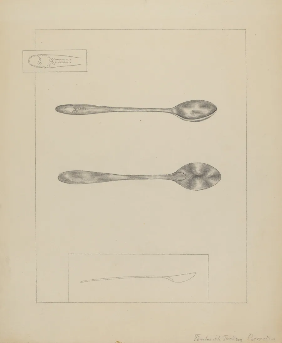 Silver Teaspoon by Frederick Jackson