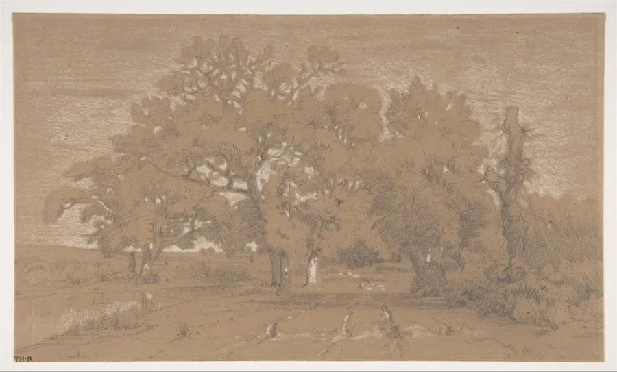 Landscape by Théodore Rousseau