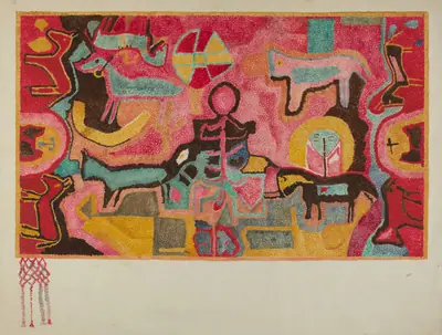 Hooked Rug