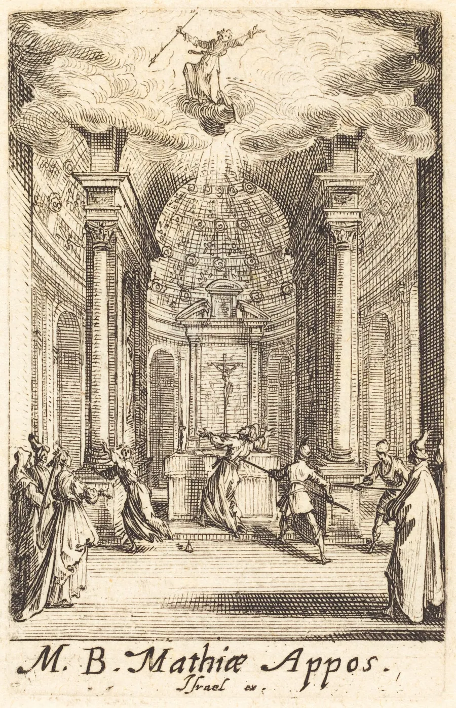 The Martyrdom of Saint Matthias by Jacques Callot
