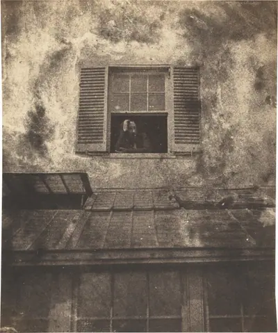 Auguste Vacquerie at a Window, Marine Terrace