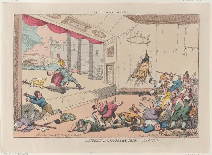 Sports of a Country Fair, Part the Third by Thomas Rowlandson