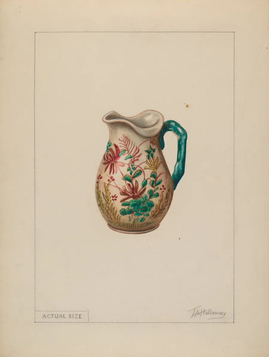 Cream Pitcher by Thomas Holloway