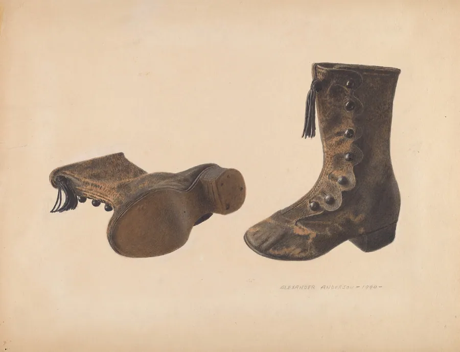 Child's Shoe by Alexander Anderson