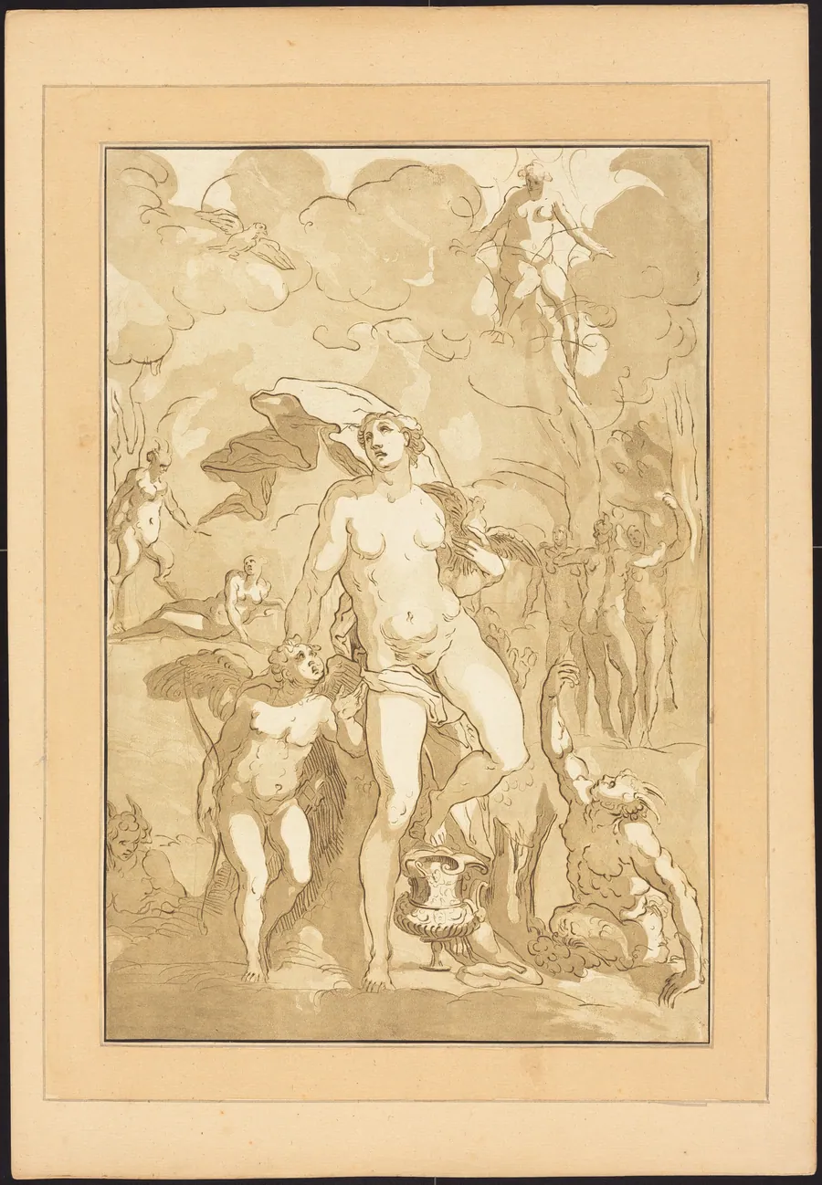 Venus by Johann Gottlieb Prestel
