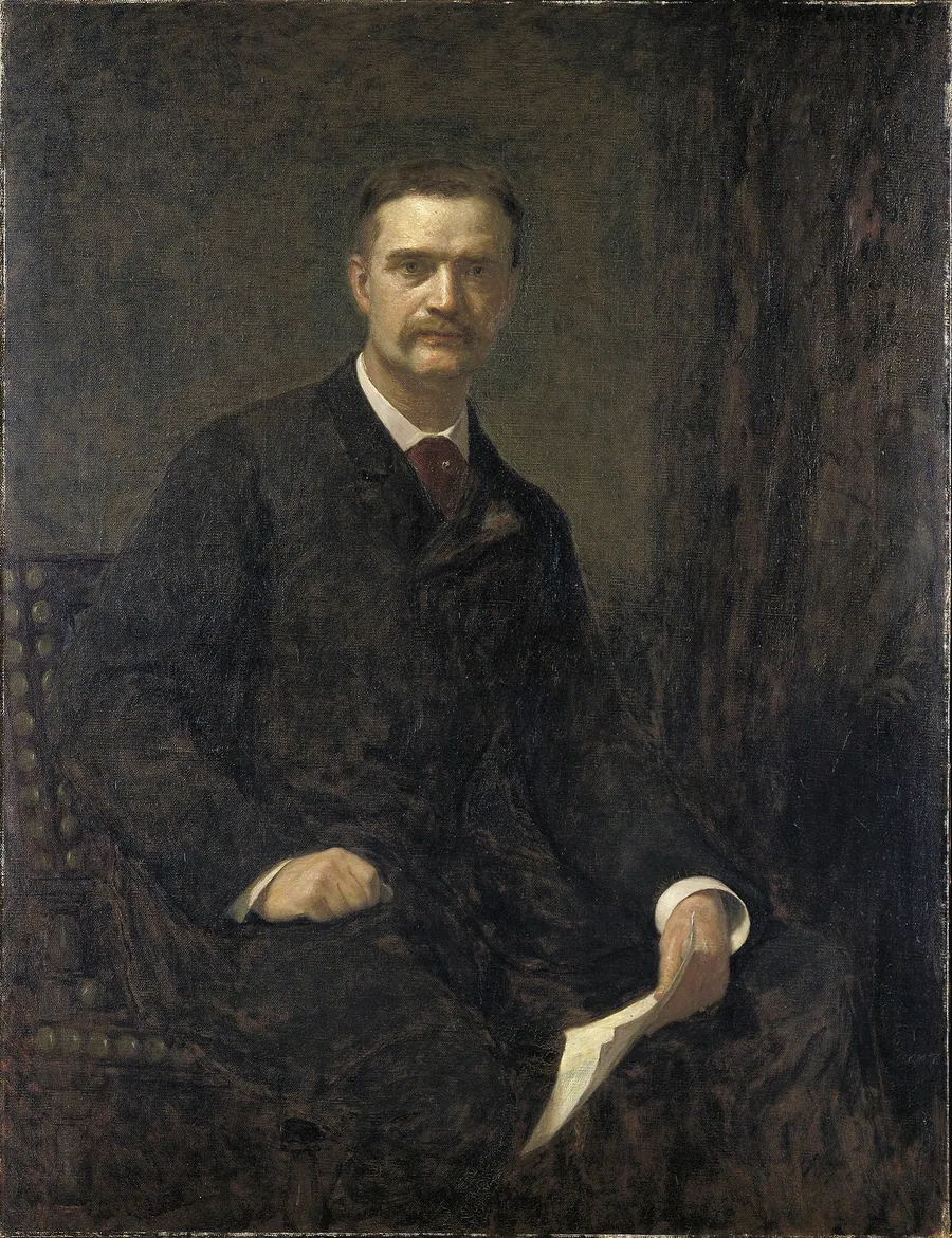 William T. Evans by Wyatt Eaton, born Philipsburg, Quebec 1849-died Newport, RI 1896