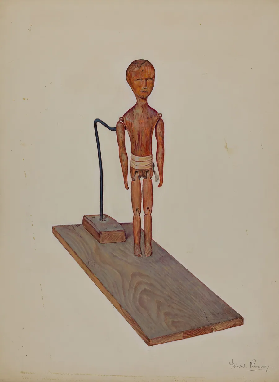 Jigging Figure by David Ramage