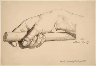 Right Hand Holding Short Rod