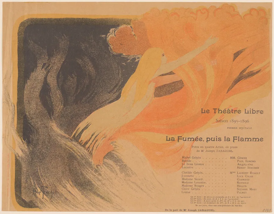 Théâtre Libre: La Fumée, puis la Flamme by Abel-Truchet