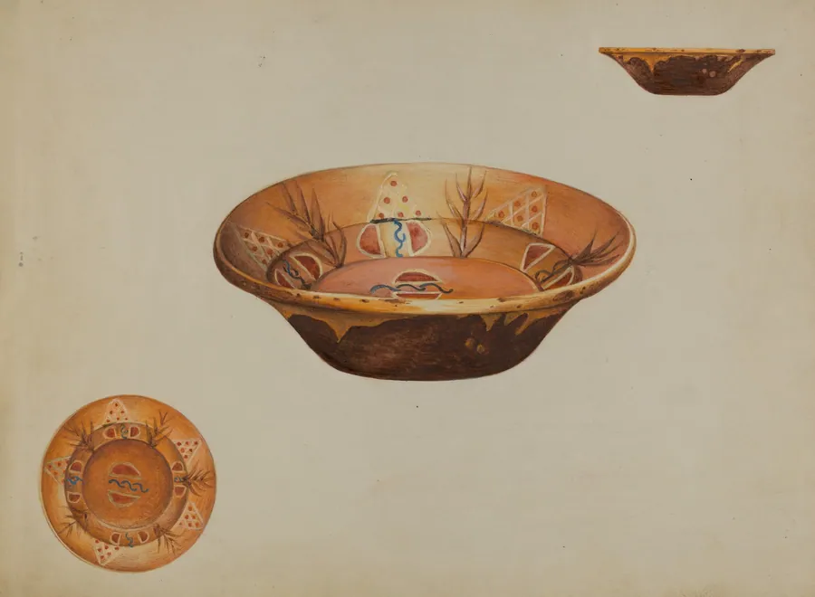 Pa. German Bowl by Anna Aloisi