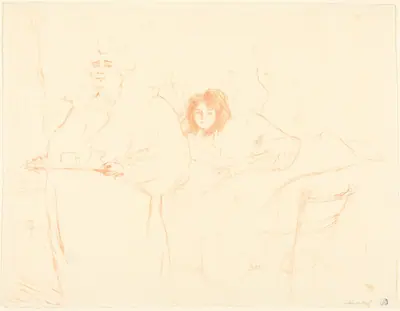 Woman with a Tray (Femme au plateau)
