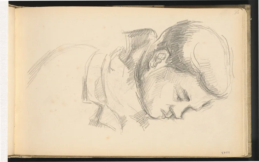 The Artist's Son by Paul Cezanne