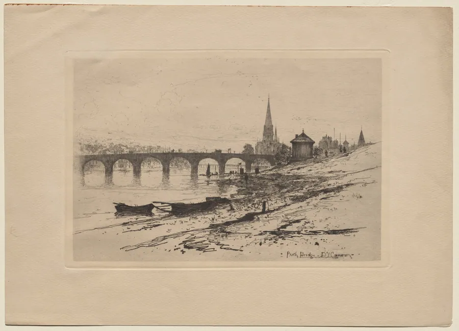 Perth Bridge by David Young Cameron