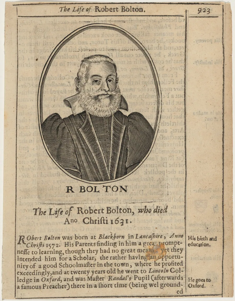 Rev. Robert Bolton by John Payne