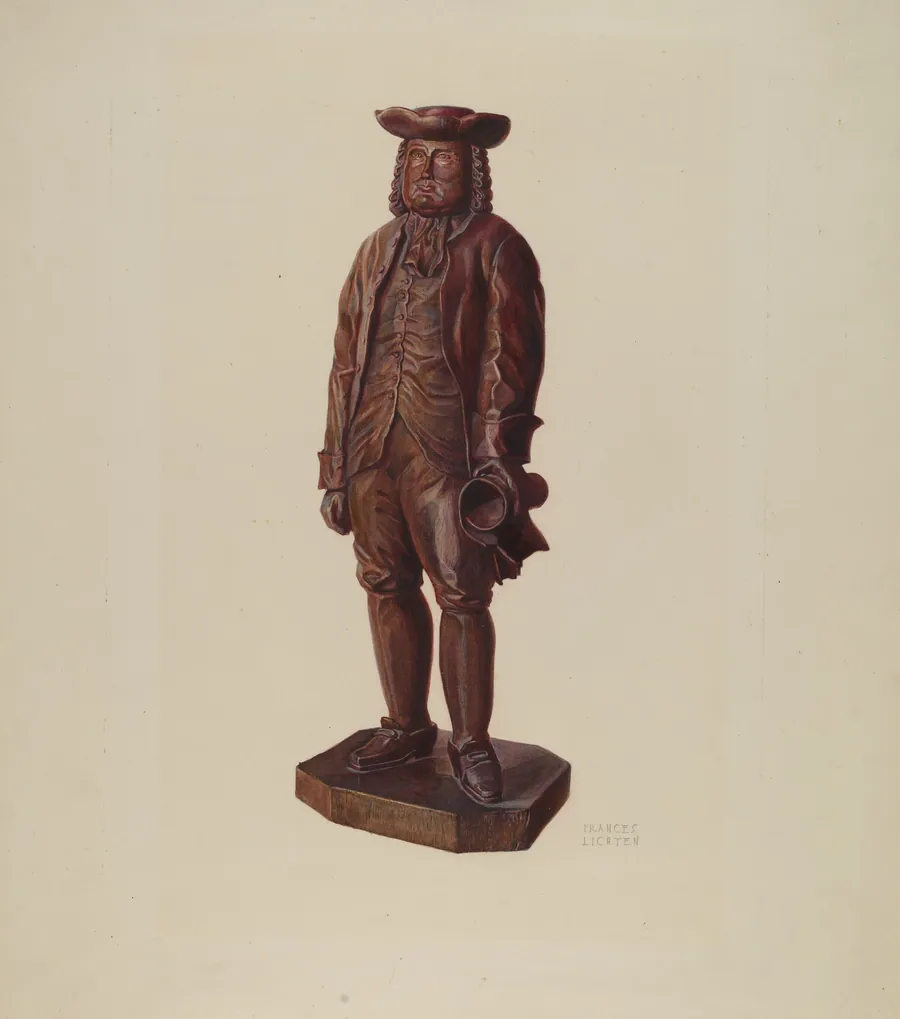 William Penn Carving by Frances Lichten