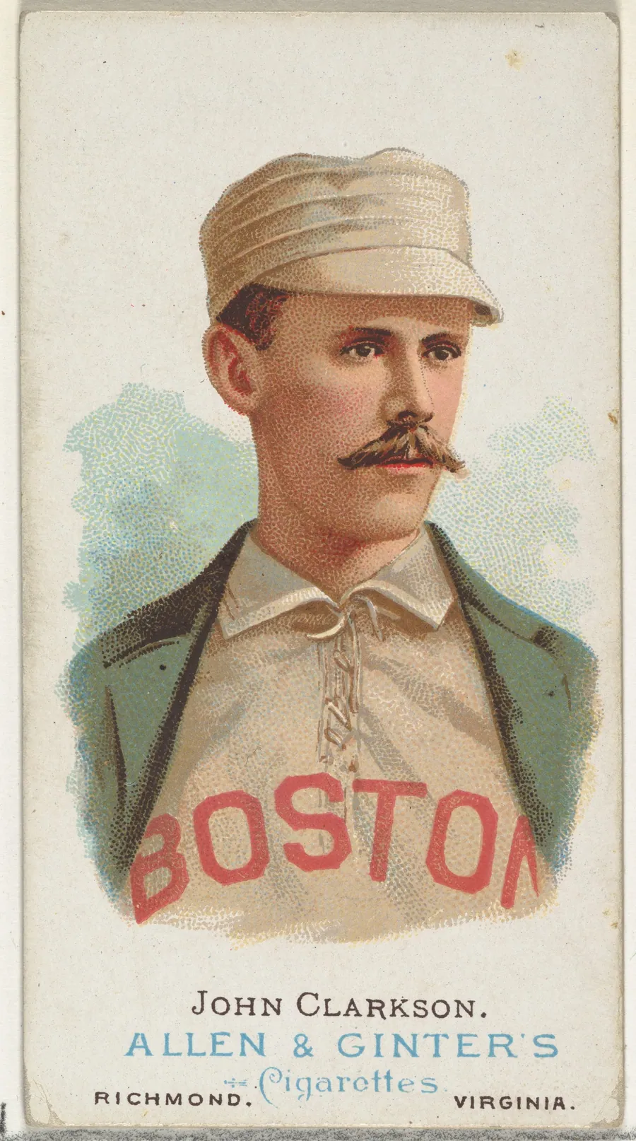John Clarkson, Baseball Player, from World's Champions, Series 1 (N28) for Allen & Ginter Cigarettes by Lindner, Eddy & Claus