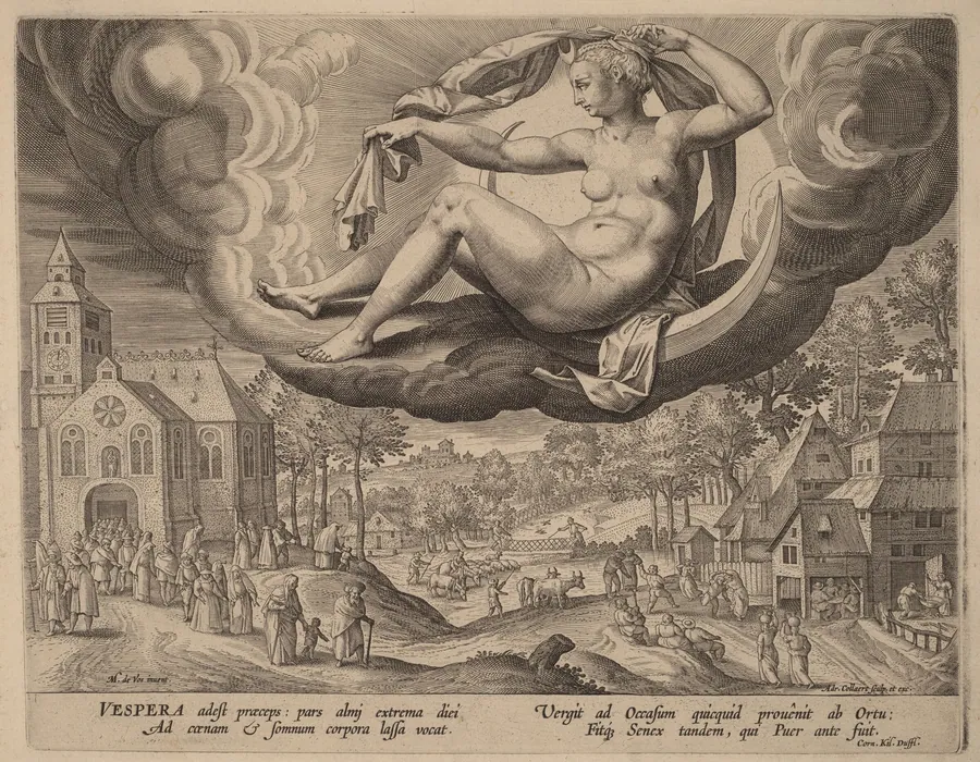 Evening by Adriaen Collaert