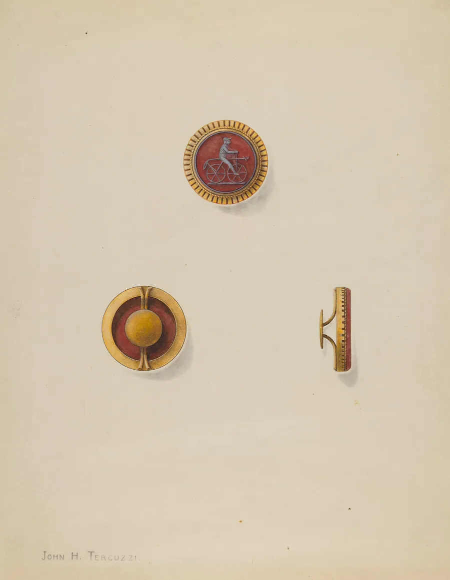 Cuff Buttons by John H. Tercuzzi