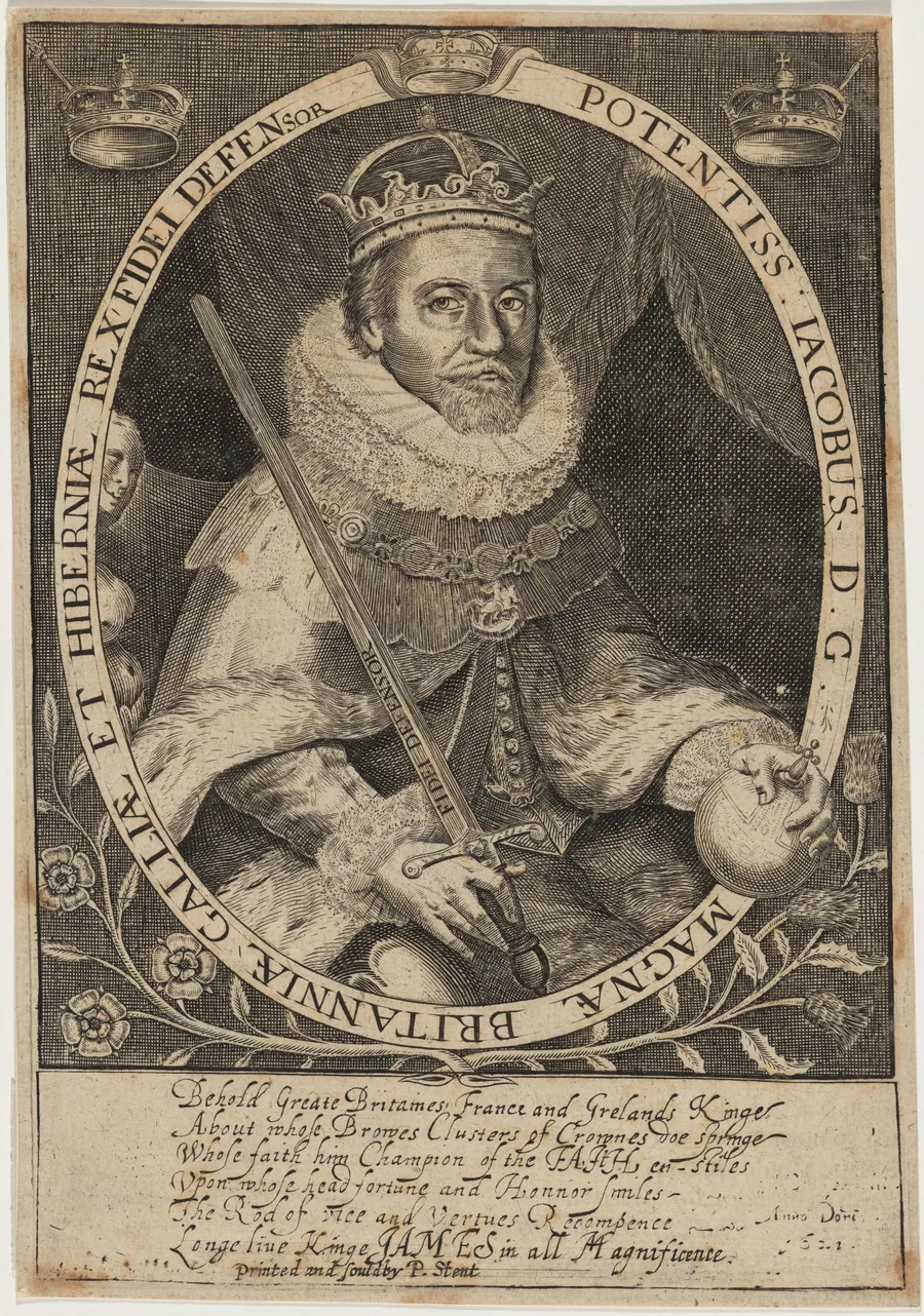James I by Willem de Passe