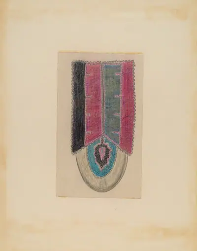 Moccasin Beadwork