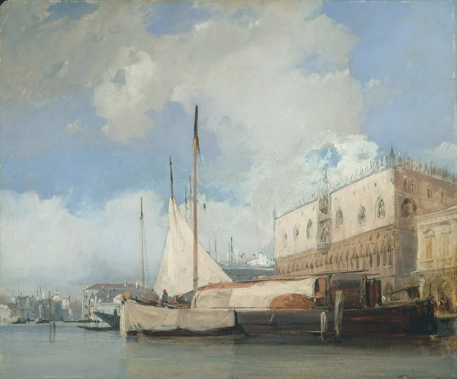 The Doge's Palace, Venice by Richard Parkes Bonington