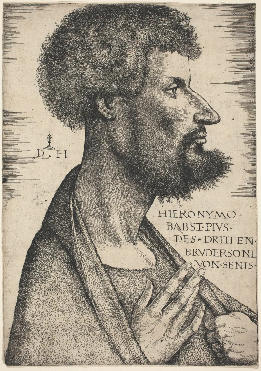 Girolamo da Siena by Daniel Hopfer