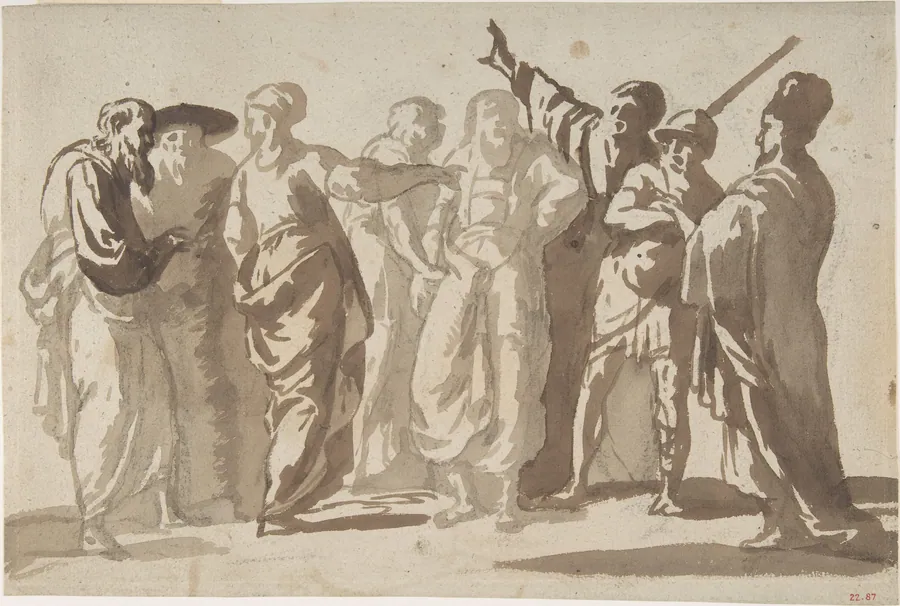 Group of Men by Adam Elsheimer