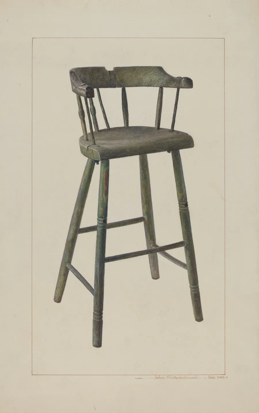 Baby High Chair by John Swientochowski