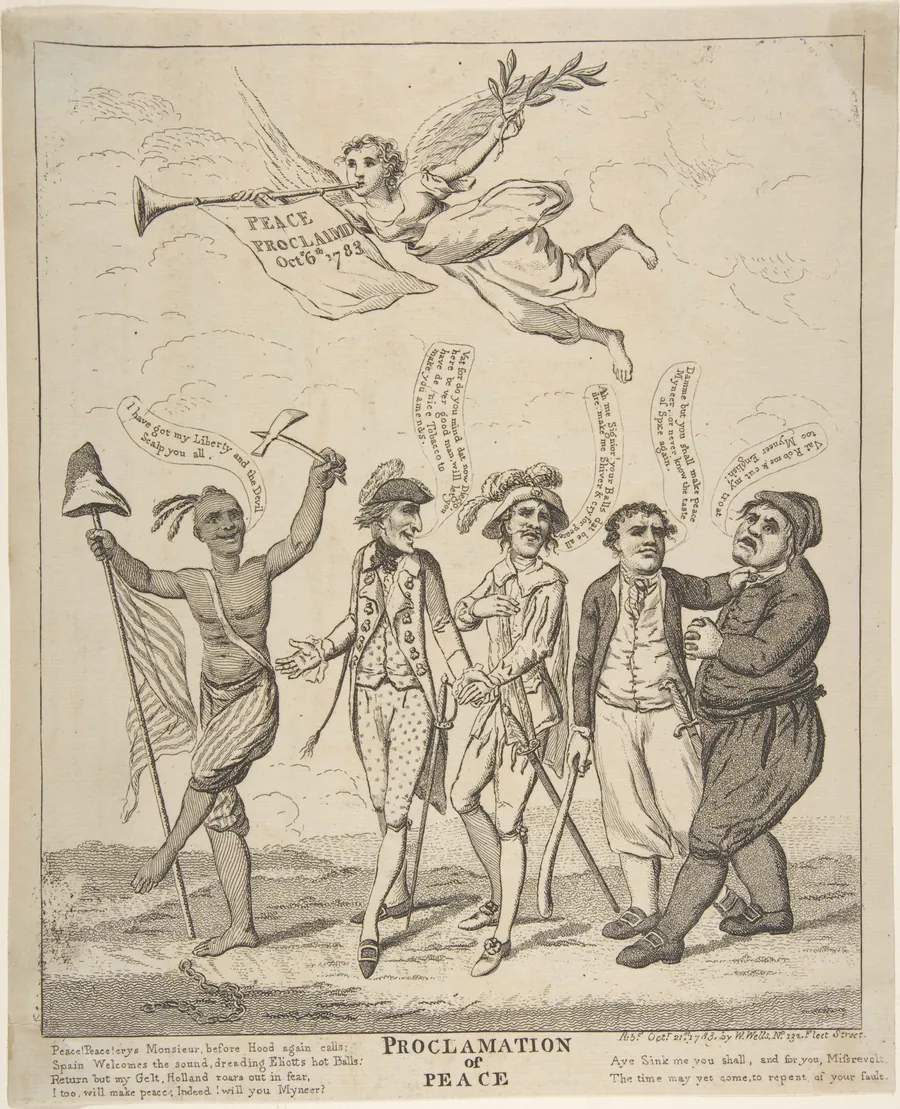Proclamation of Peace by William Wells