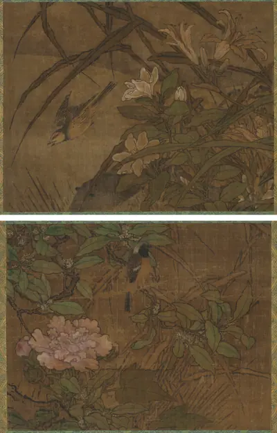 Birds and Flowers