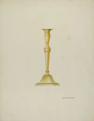Brass Candlestick