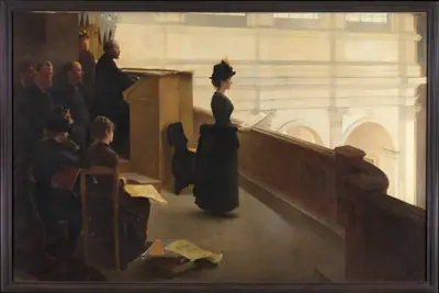 The Organ Rehearsal