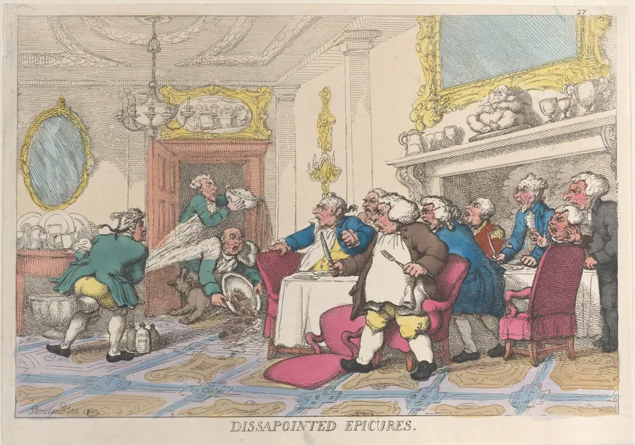 Disappointed Epicures by Thomas Tegg