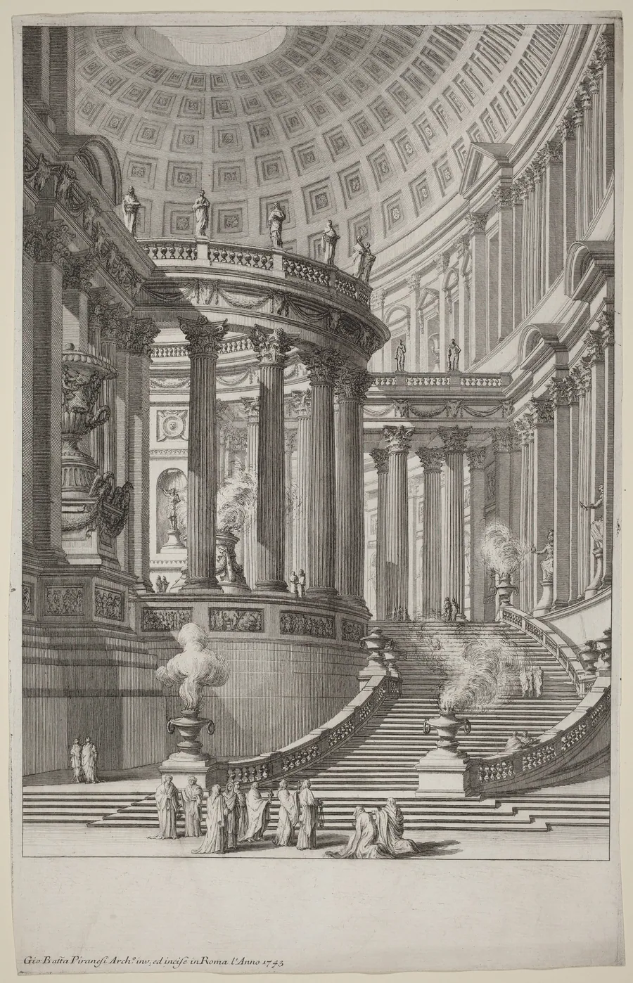 Tempio antico by Giovanni Battista Piranesi