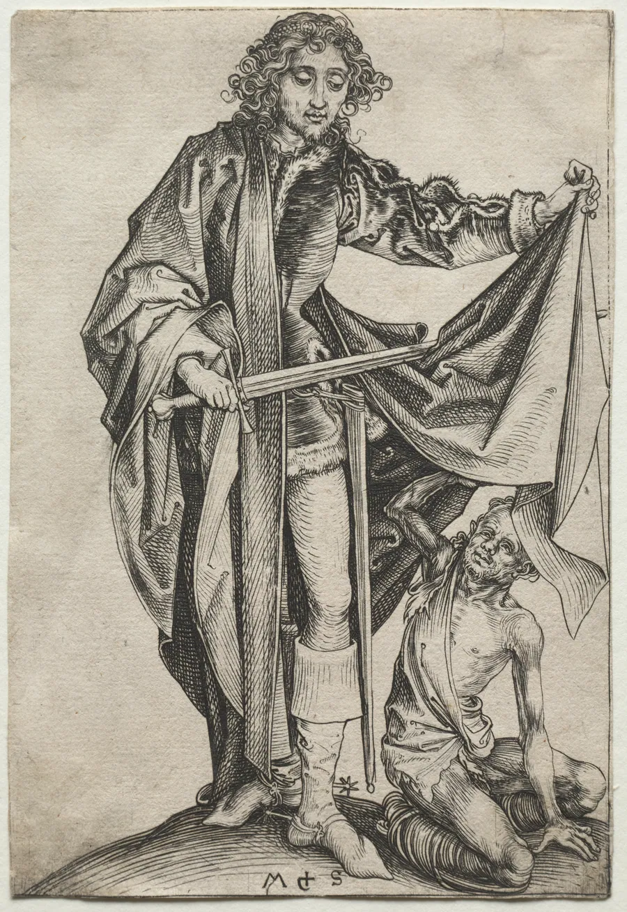 St. Martin by Martin Schongauer
