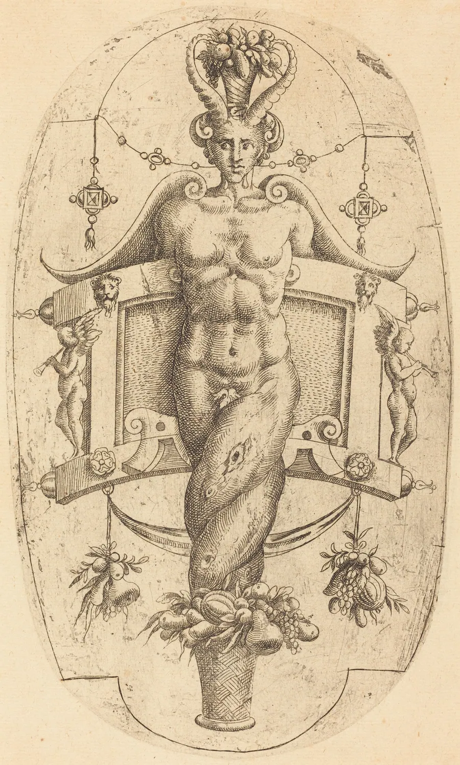 Horned Genius by Jean Mignon