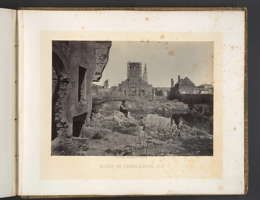 Ruins in Charleston, South Carolina by George N. Barnard