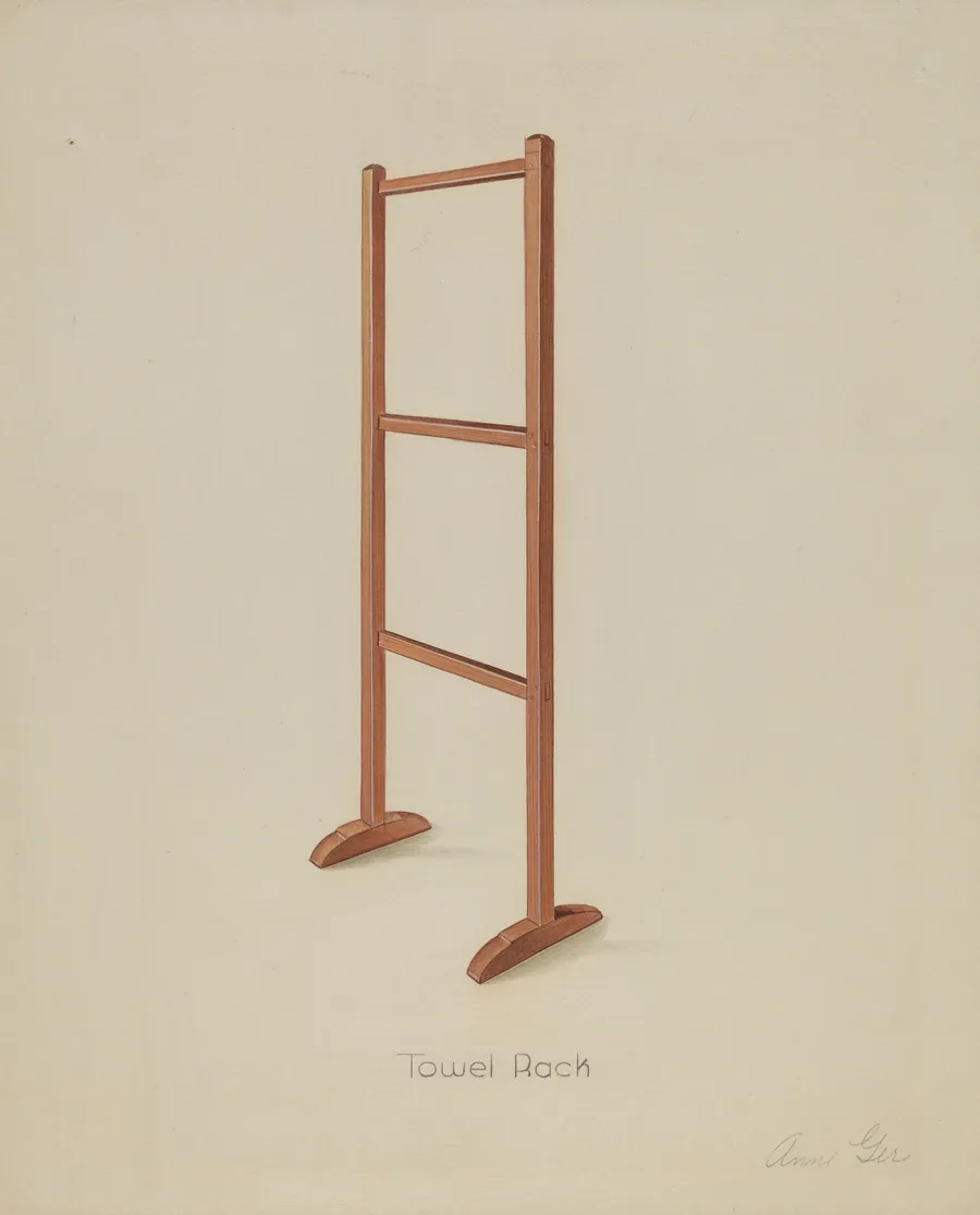Shaker Towel Rack by Anne Ger