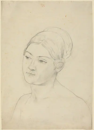 Head of a Young Woman