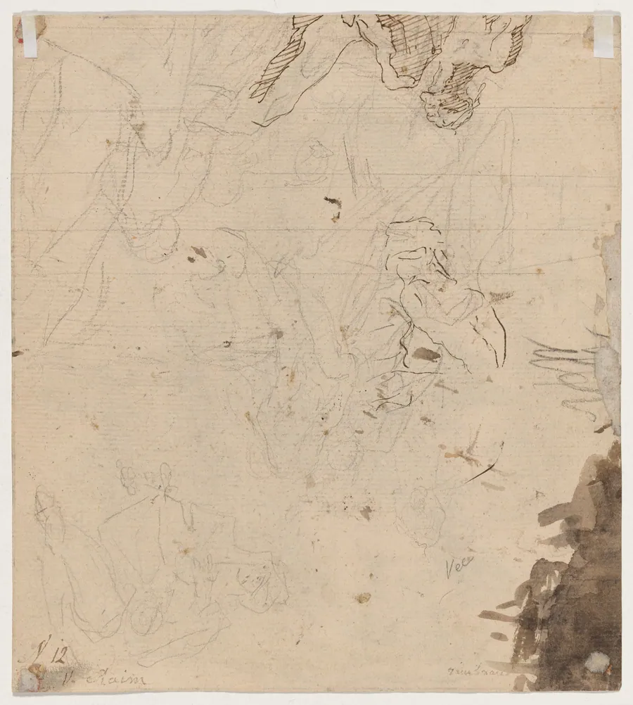 Figure Studies by Austrian 18th Century