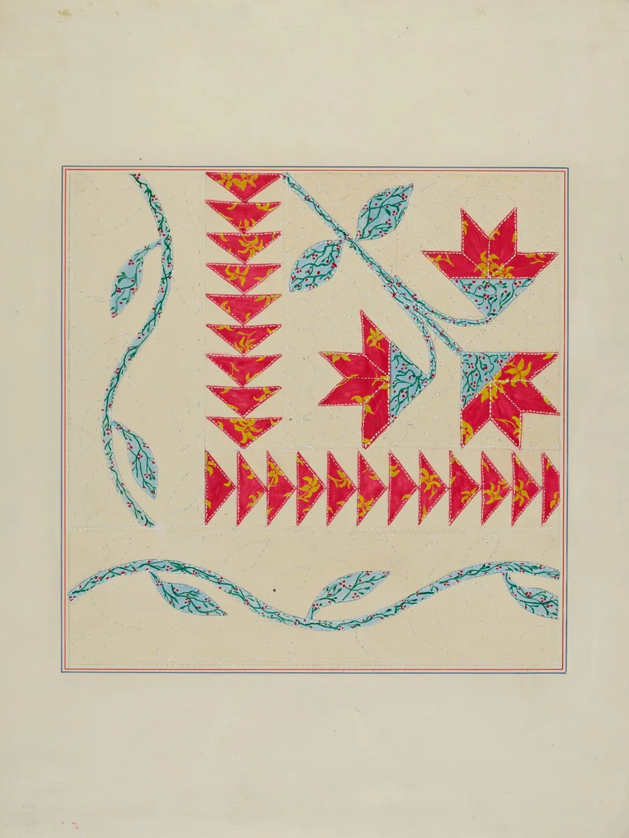 Quilt (Corner) by William Kieckhofel