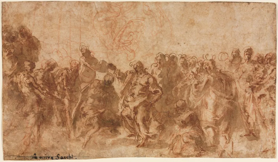 The Baptism of Christ by Cesare Pollini